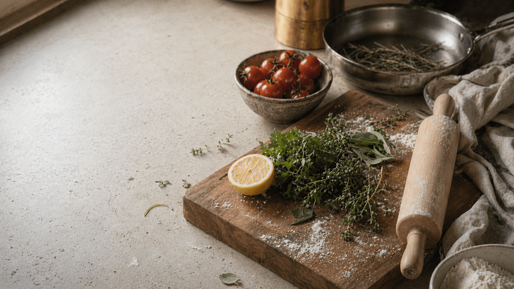The One-Pot Lentil Stew for the Long Week in the Cooking module.